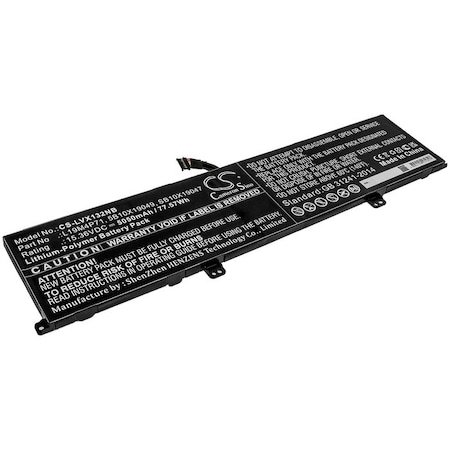 Bsc Preferred Lenovo ThinkPad X1 Extreme ThinkPad X1 Ext Laptop and Notebook Repl. Battery CS-LVX132NB